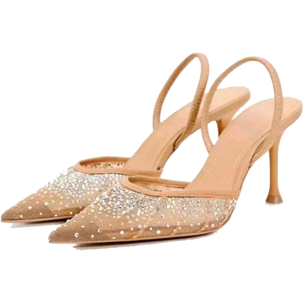 Mesh Slingback shoes